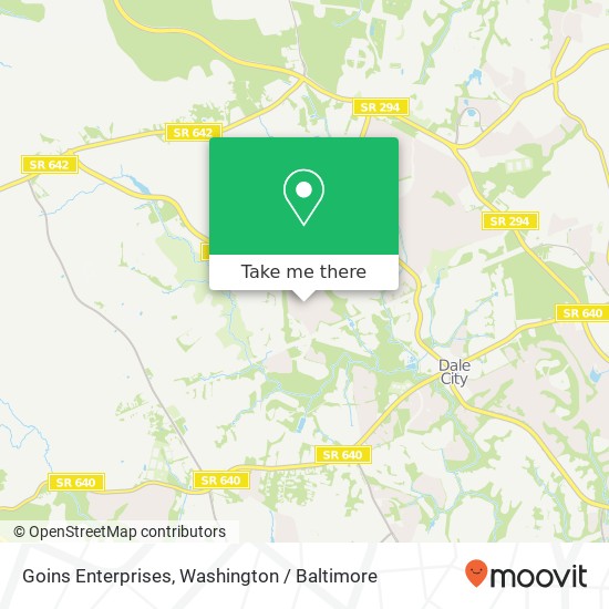 Goins Enterprises map