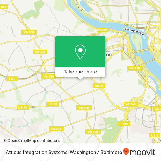 Atticus Integration Systems map