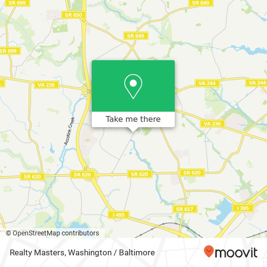 Realty Masters map