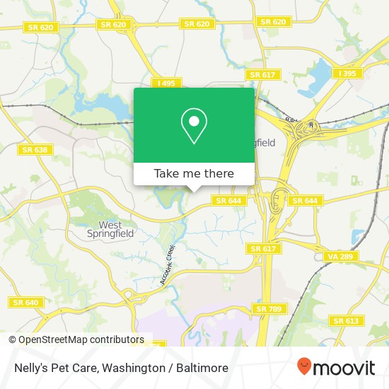 Nelly's Pet Care map