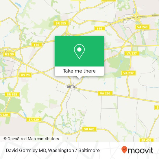 David Gormley MD map