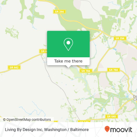 Living By Design Inc map