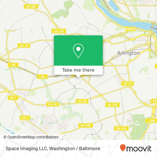 Space Imaging LLC map