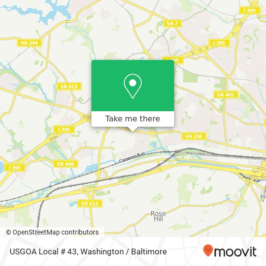 Mapa de USGOA Local # 43