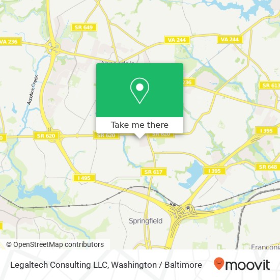 Mapa de Legaltech Consulting LLC