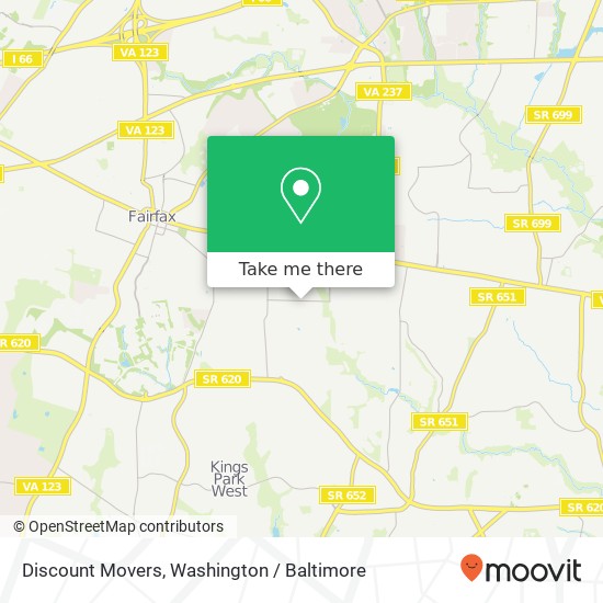 Mapa de Discount Movers