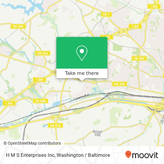 Mapa de H M S Enterprises Inc