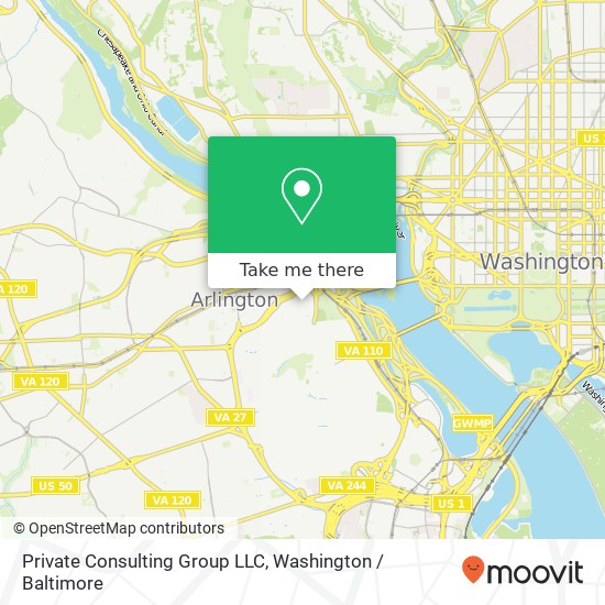 Mapa de Private Consulting Group LLC