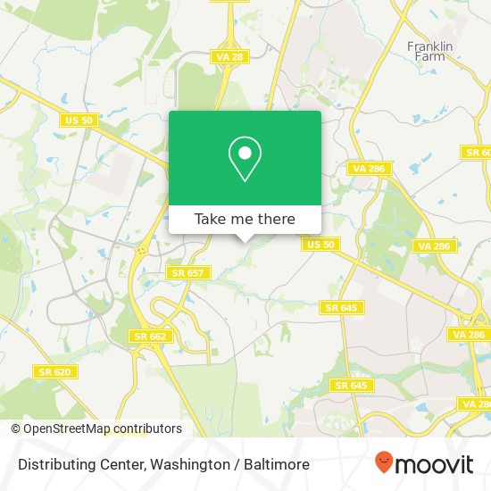 Distributing Center map