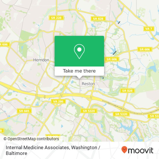 Mapa de Internal Medicine Associates