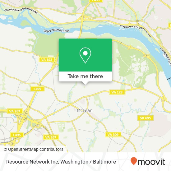 Resource Network Inc map