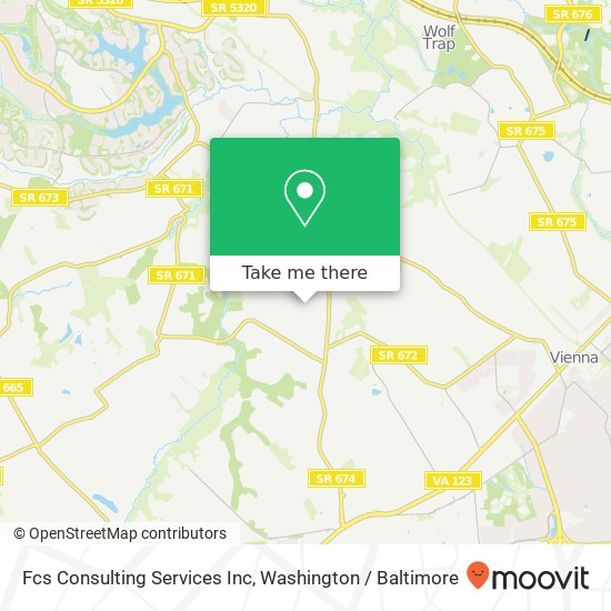 Fcs Consulting Services Inc map