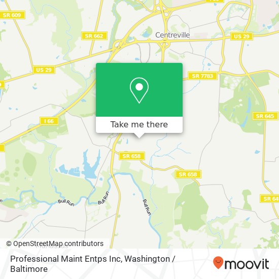 Professional Maint Entps Inc map