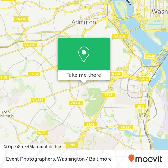 Event Photographers map