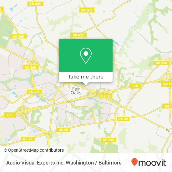 Audio Visual Experts Inc map