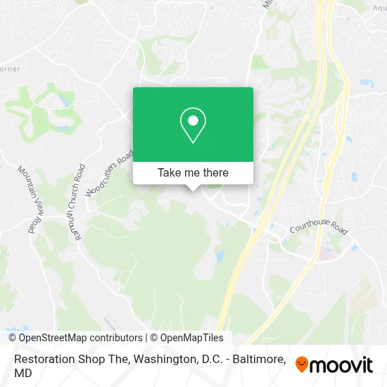 Restoration Shop The map