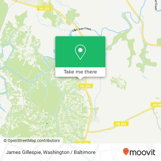 James Gillespie map