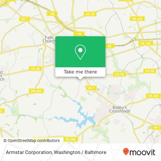 Mapa de Armstar Corporation