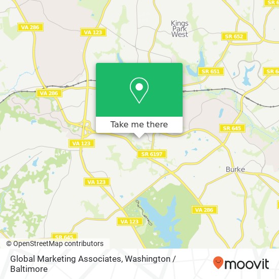 Mapa de Global Marketing Associates