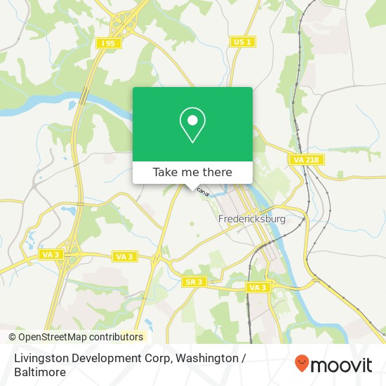 Mapa de Livingston Development Corp