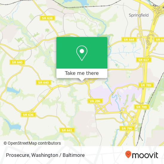 Mapa de Prosecure