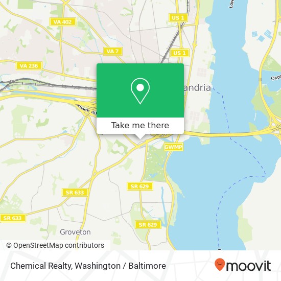 Chemical Realty map