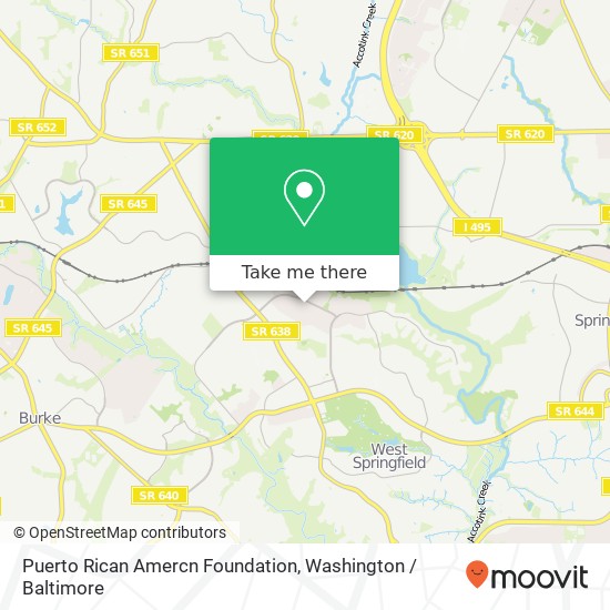 Puerto Rican Amercn Foundation map