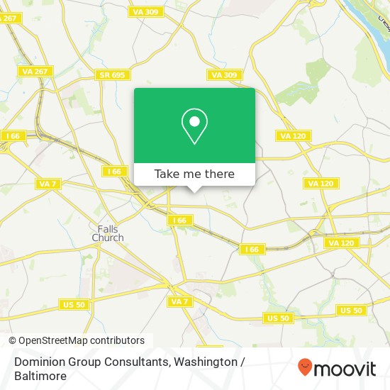 Mapa de Dominion Group Consultants