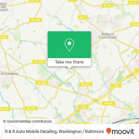 R & R Auto Mobile Detailing map