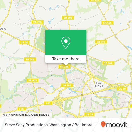 Steve Schy Productions map