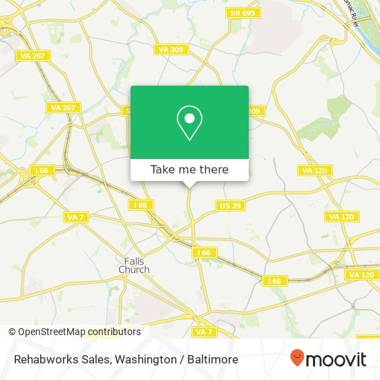 Rehabworks Sales map