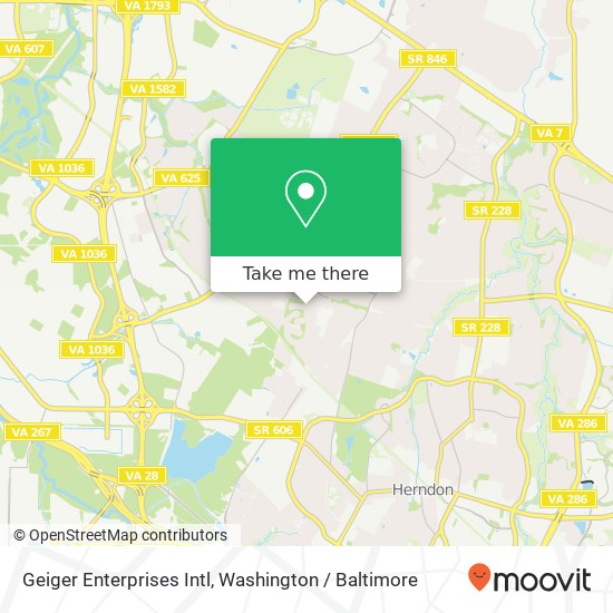 Mapa de Geiger Enterprises Intl