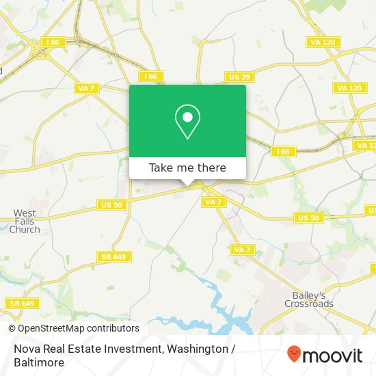Nova Real Estate Investment map