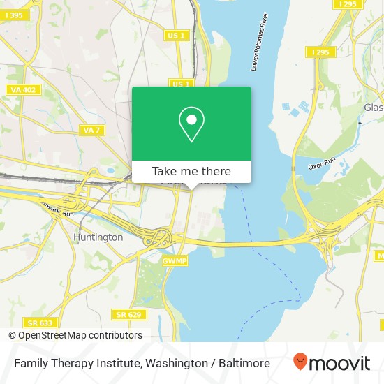 Mapa de Family Therapy Institute