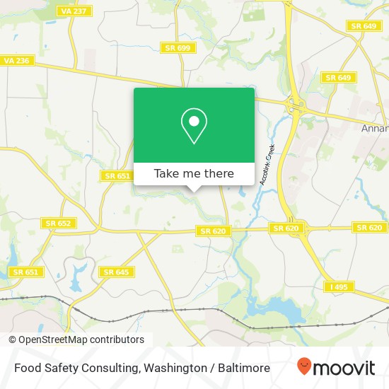 Food Safety Consulting map