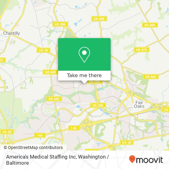 America's Medical Staffing Inc map