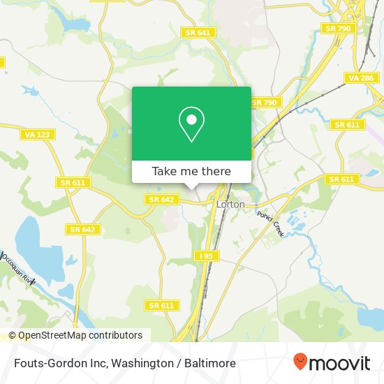 Mapa de Fouts-Gordon Inc