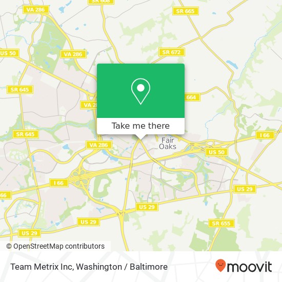 Team Metrix Inc map