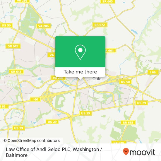 Law Office of Andi Geloo  PLC map