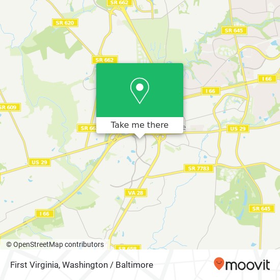 Mapa de First Virginia