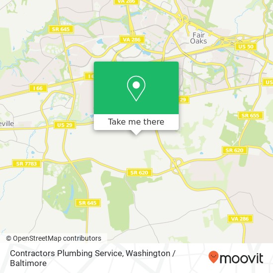 Mapa de Contractors Plumbing Service