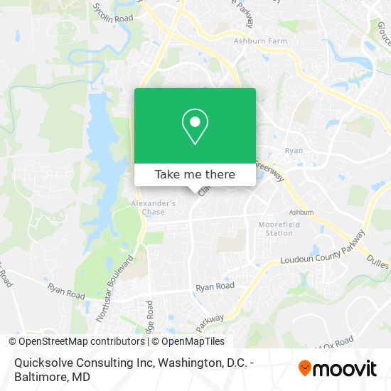 Mapa de Quicksolve Consulting Inc