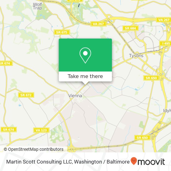 Martin Scott Consulting LLC map
