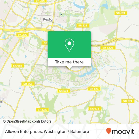 Mapa de Allevon Enterprises