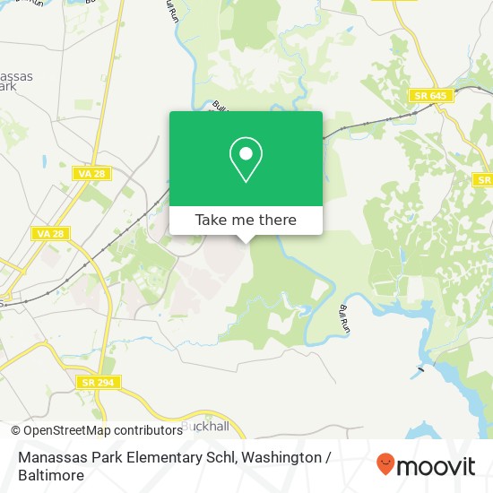 Mapa de Manassas Park Elementary Schl