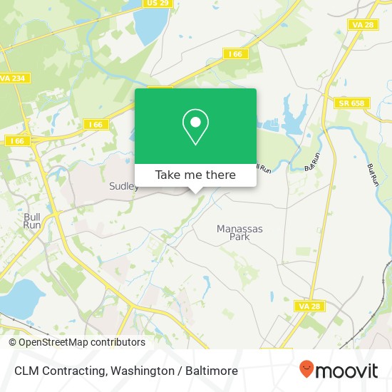 CLM Contracting map