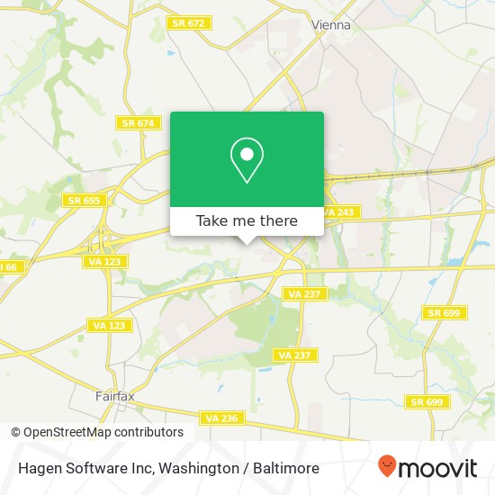 Hagen Software Inc map