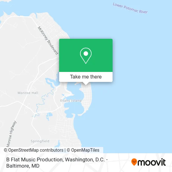 B Flat Music Production map