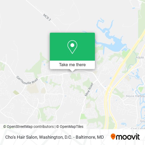 Cho's Hair Salon map