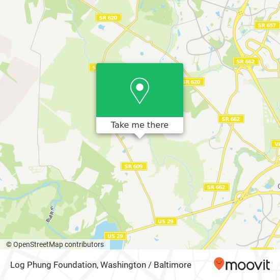 Mapa de Log Phung Foundation